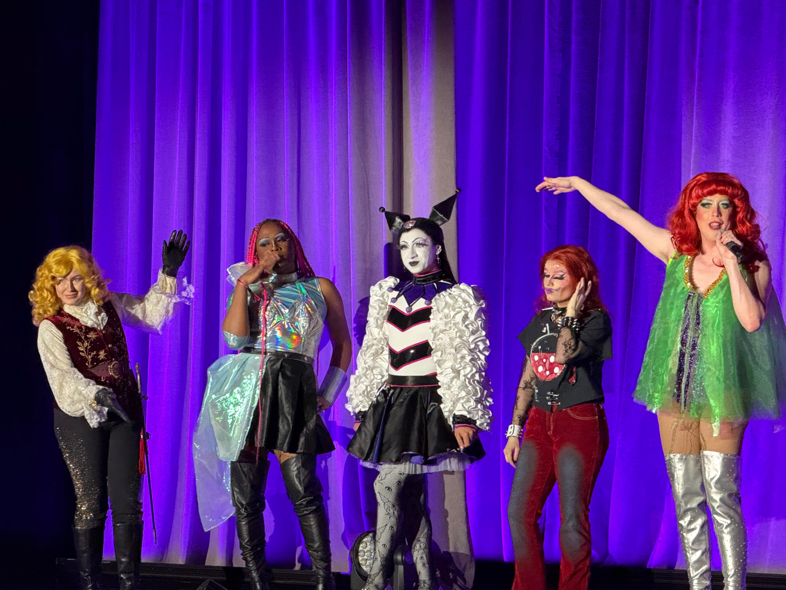 Hear Perón's drag cosplay origin story Sakura Con 2025 Seattle cosplay drag show