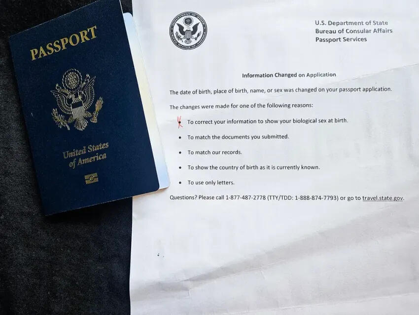 Hear the applicants' stories transgender US passport document change