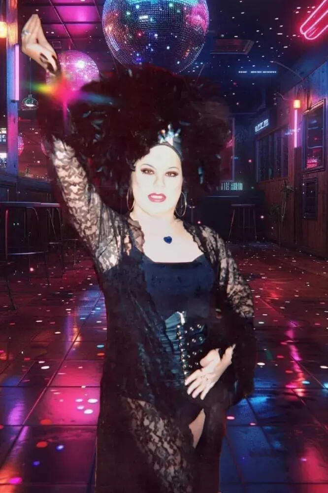 Roxy Doll goth drag queen Seattle