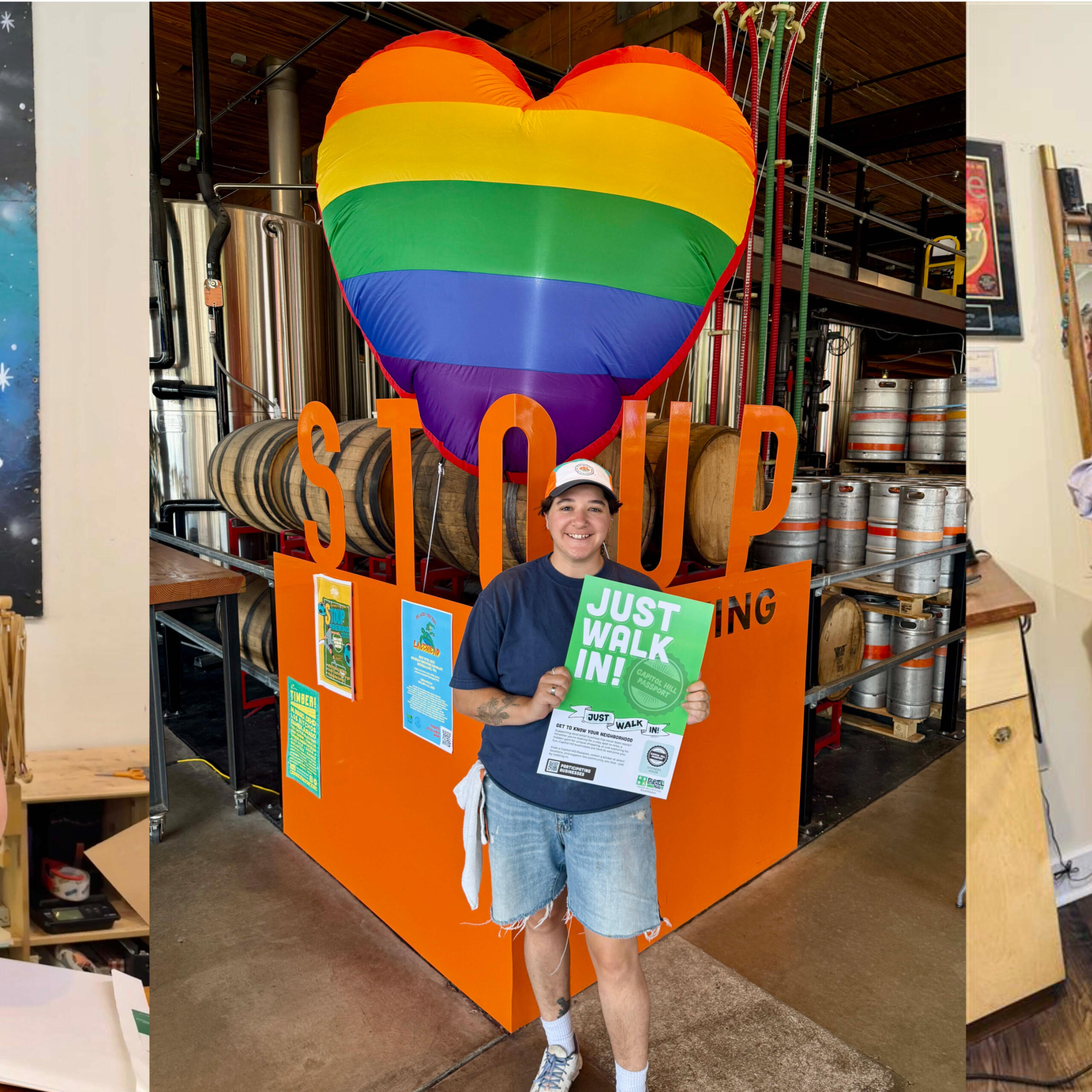 GSBA lgbtq chamber of commerce Just Walk In