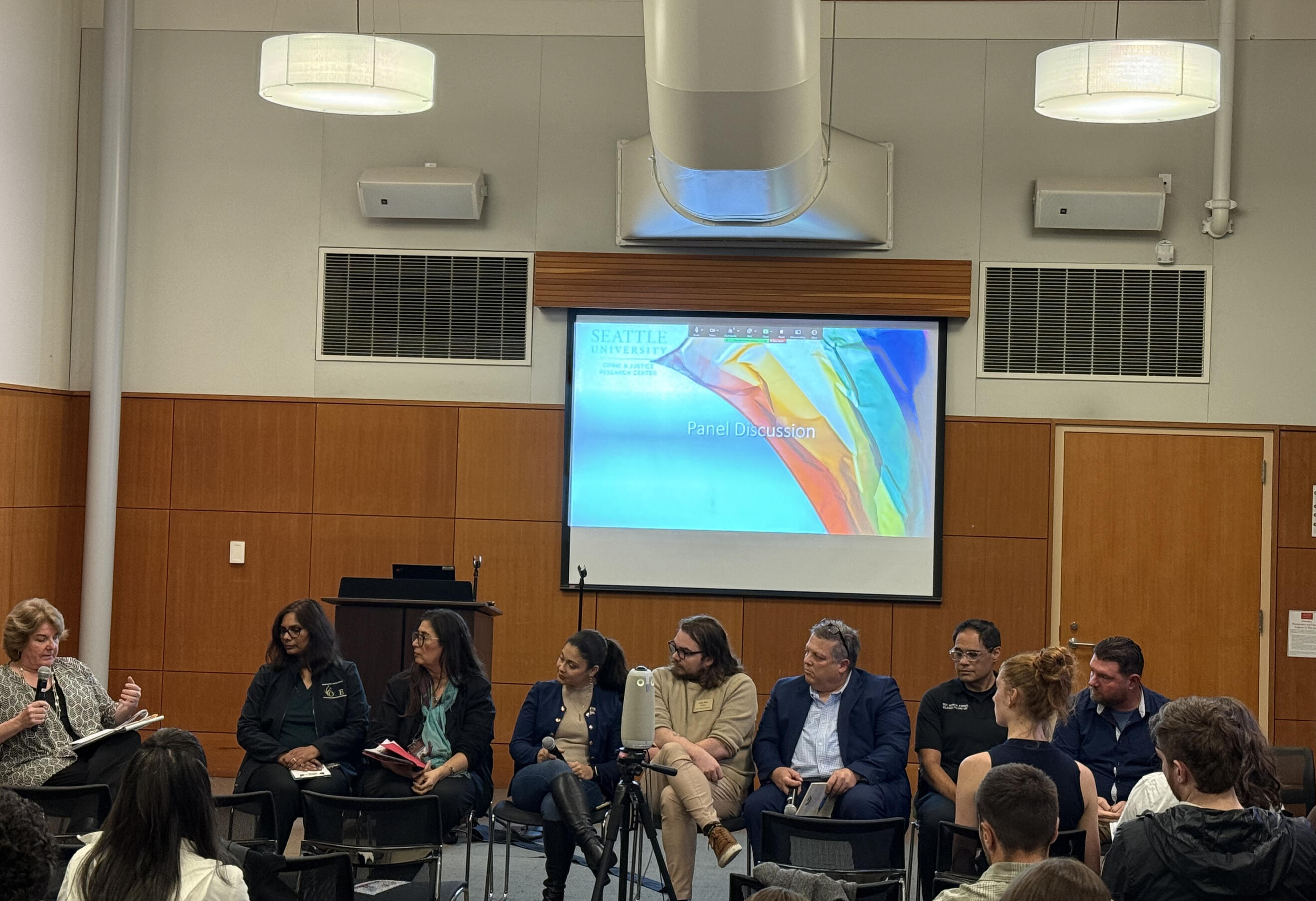 Seattle U Policing the Rainbow panel